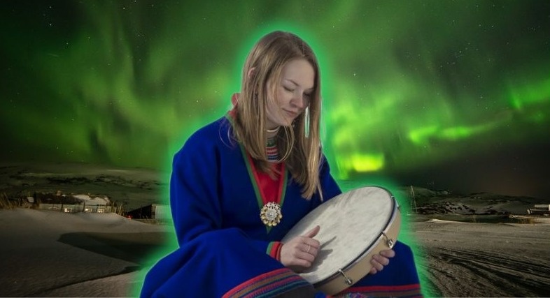 Коллаж автора статьи "Сереное сияние"