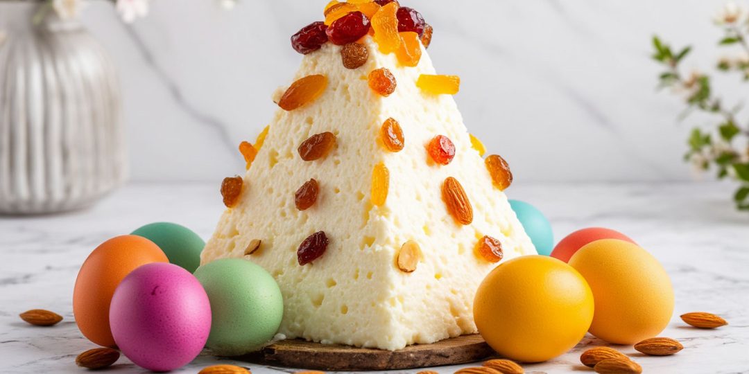 ПП-пасха без сахара: нежная, с ягодами, за 15 минут (без выпечки!)