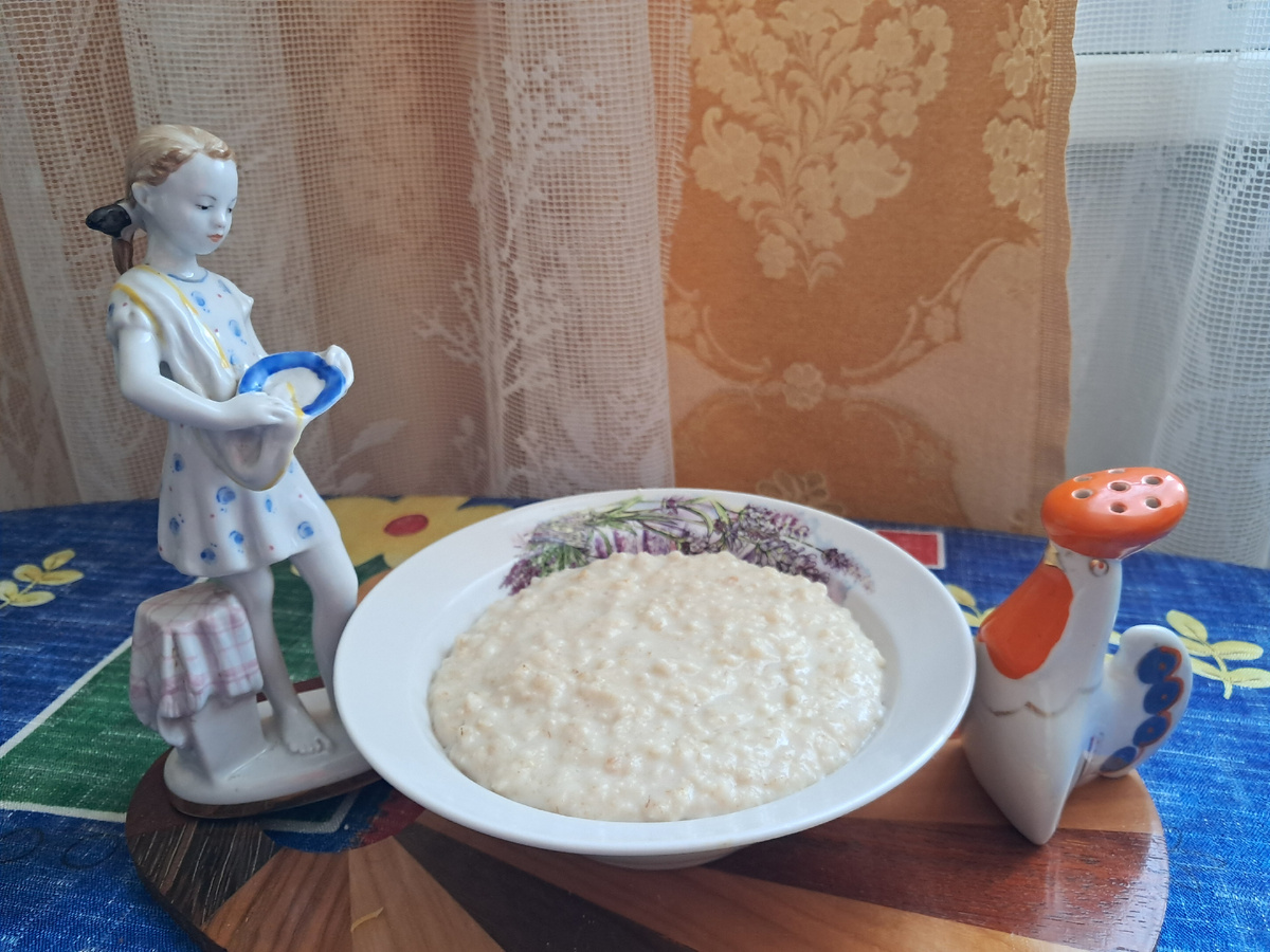 овсянка на молоке фото автора