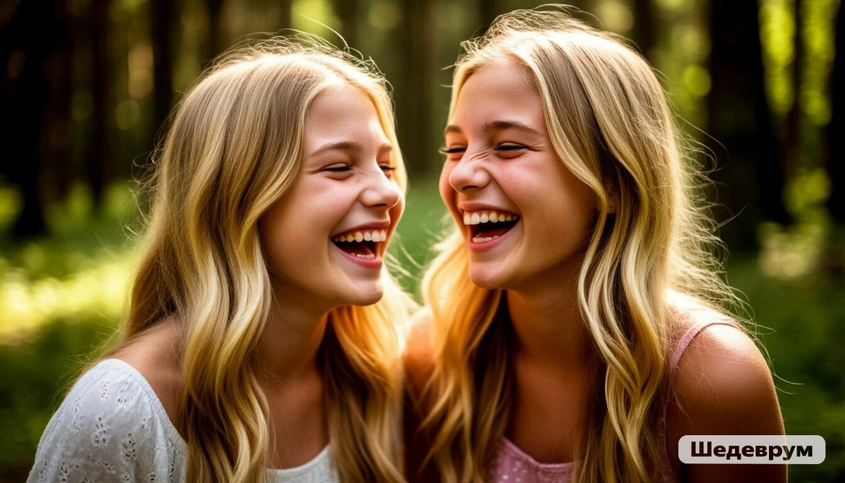 Вот с этой соучастницей мы делили шоколад линейкой. Да, это было смешно... или нет?