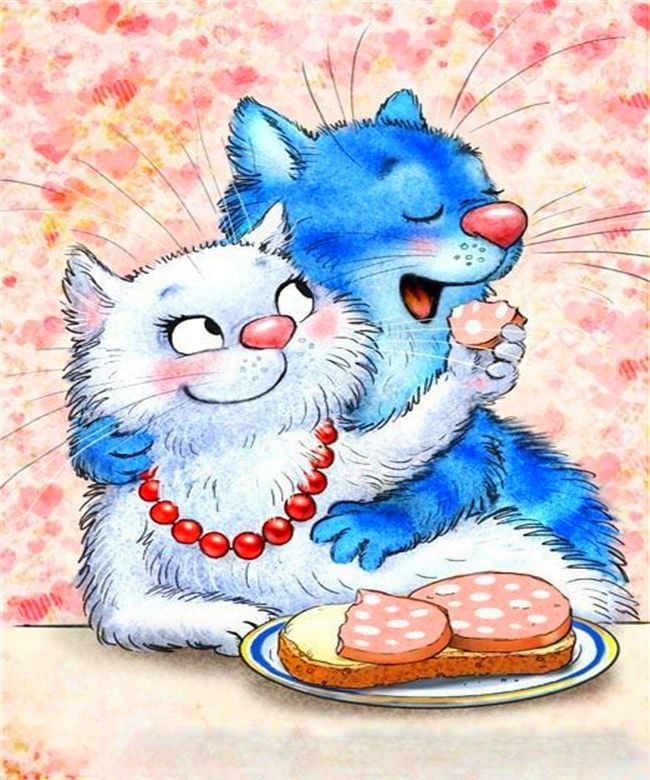 очаровательные коты Рины Зенюк