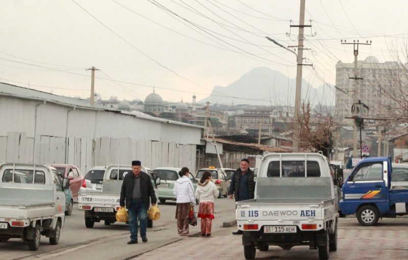 Вид на Ош, Южный Кыргызстан. Автор: Эмма Колле.