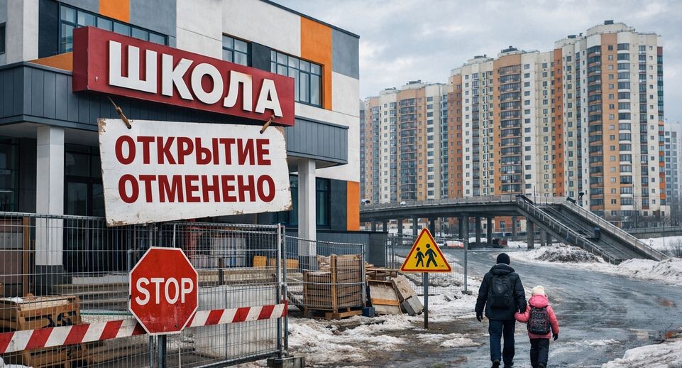 Школа в ЖК «Георгиевский» оказалась вне бюджета: до ближайших парт — 1,4 км по объездной
