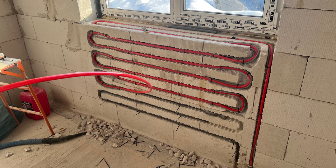 Тёплый пол в частном доме: обложил контур керамогранитом вместо батарей — вот что вышло