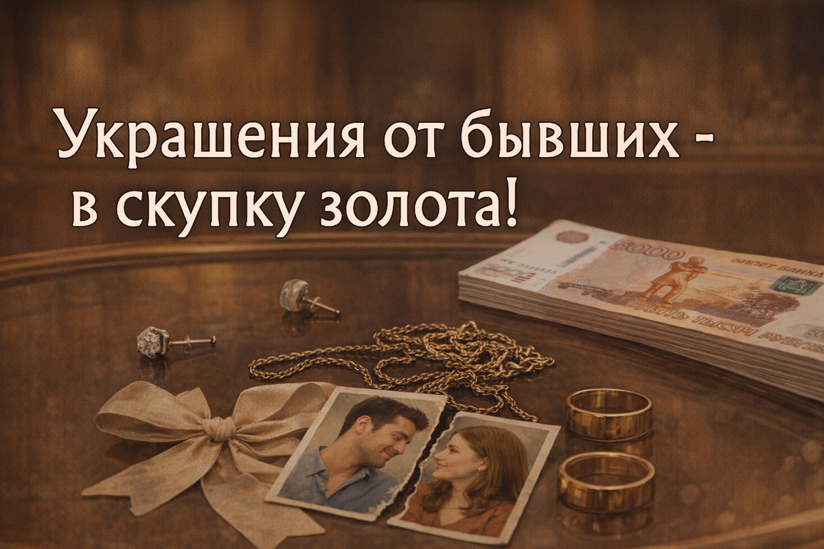 Подарки от бывшего, сломанные кольца и серьги - что россиянки чаще всего несут в скупку