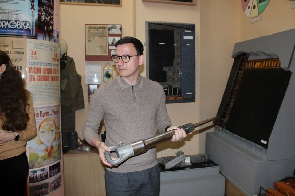    Делегация Городца побывала в музеях Горловки. Фото: Администрация Горловки