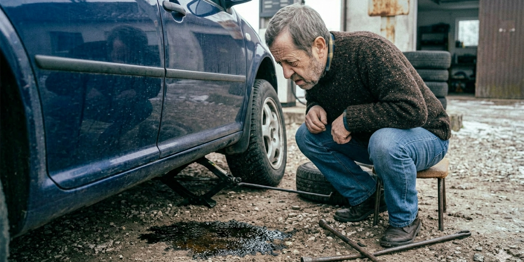 Думал, что можно спокойно ездить с небольшой течью масла, пока это не вылилось в серьёзные расходы