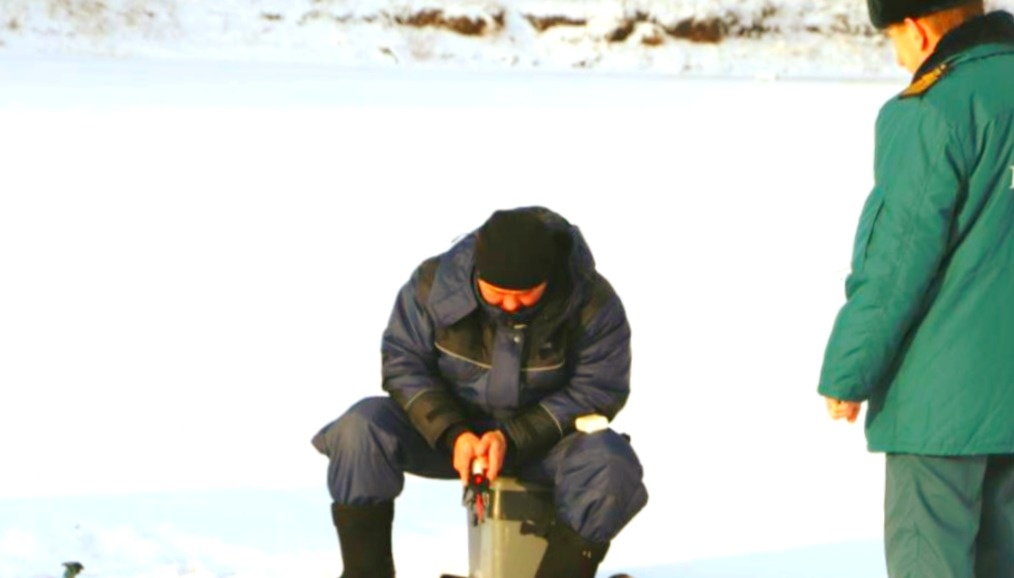 Не простая встреча на водоеме