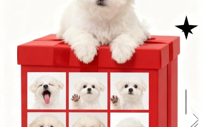 Мальтийская болонка Бусинка. Нам сегодня 3 месяца!🔥🐕