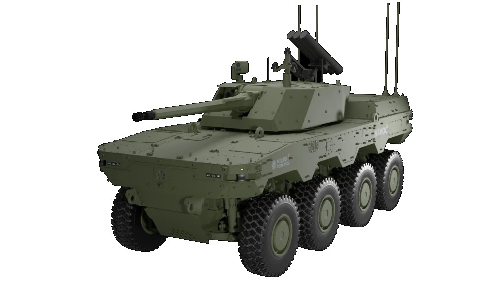 С 30-мм пушкой и противотанковыми ракетами Frankenburg