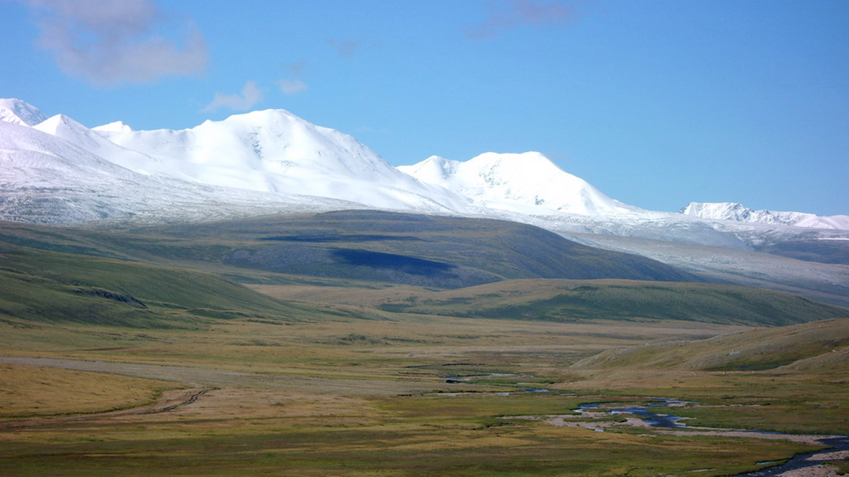 Плоскогорье Укук, самое близкое изображение мамонтовой степи в современности.