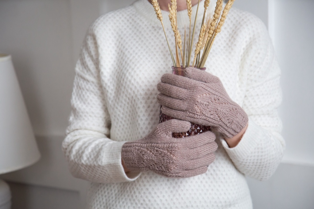 Перчатки "Blossom" - опсиание на сайте by-annike.ru