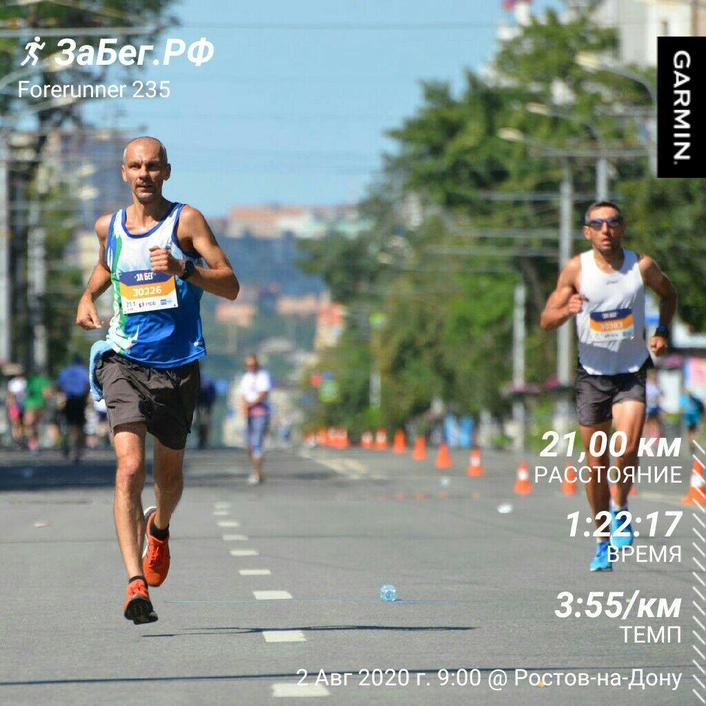 Тот самый рекордный забег. 