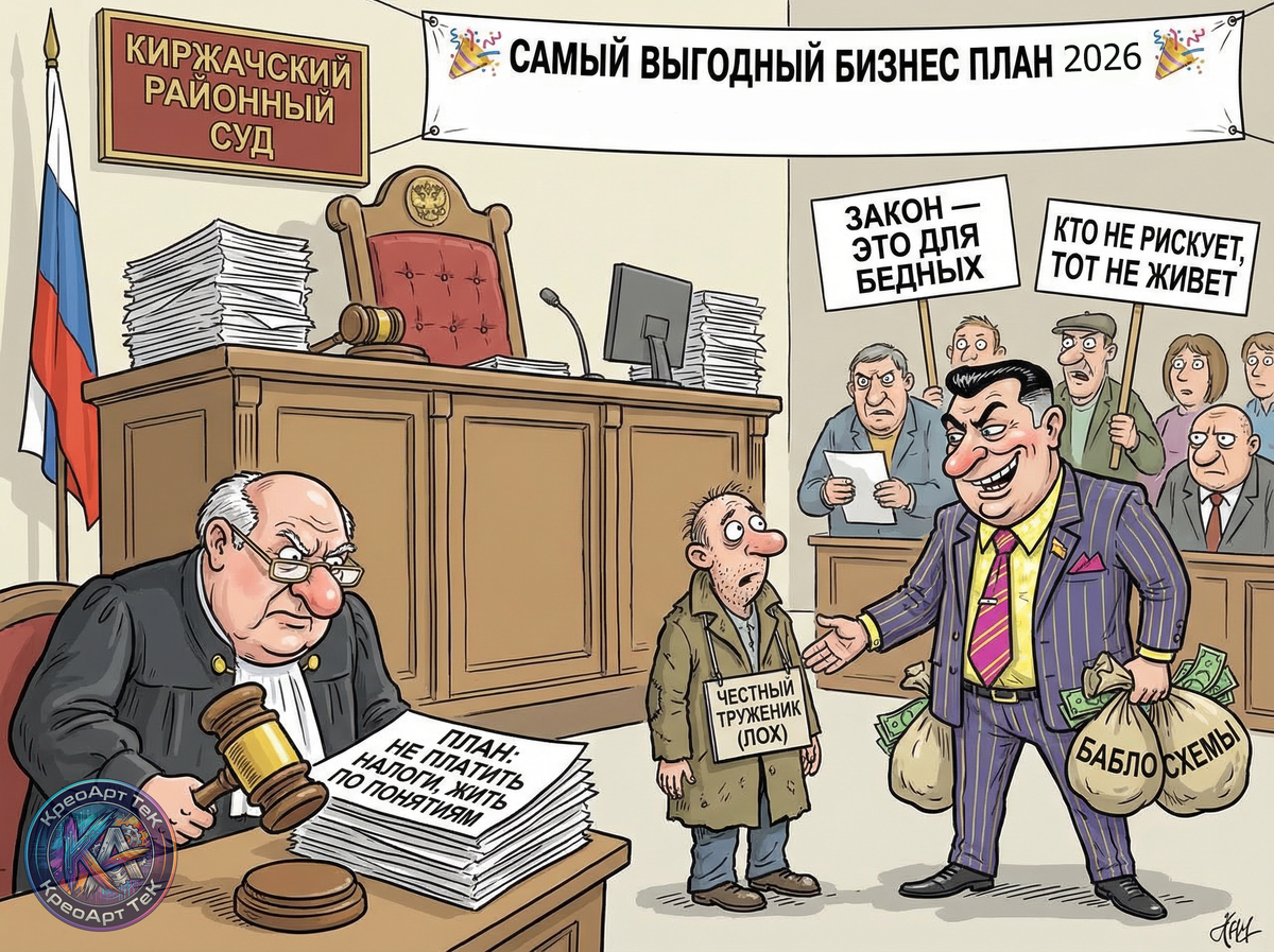Самый выгодный бизнес план 2026 года официально одобрен судом