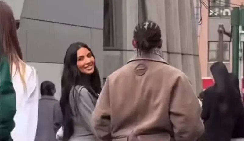    Льюис Хэмилтон и Ким Кардашьян. Фото: СоцСети.