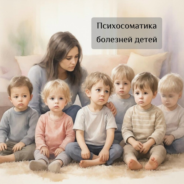 Так как психика маленького ребенка еще очень прочно связана с маминой, случается, что болезнь ребенка может отражать состояние мамы