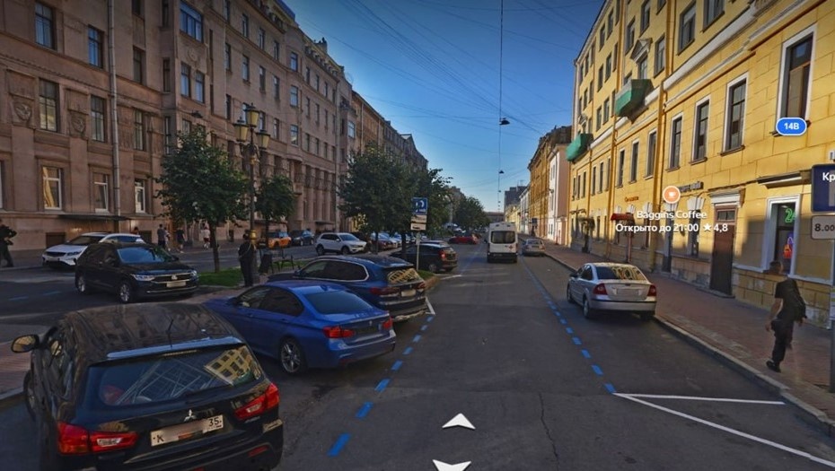    Захарьевская улица в Центральном районе Петербурга Автор фото: Скриншот "Яндекс. Карты"