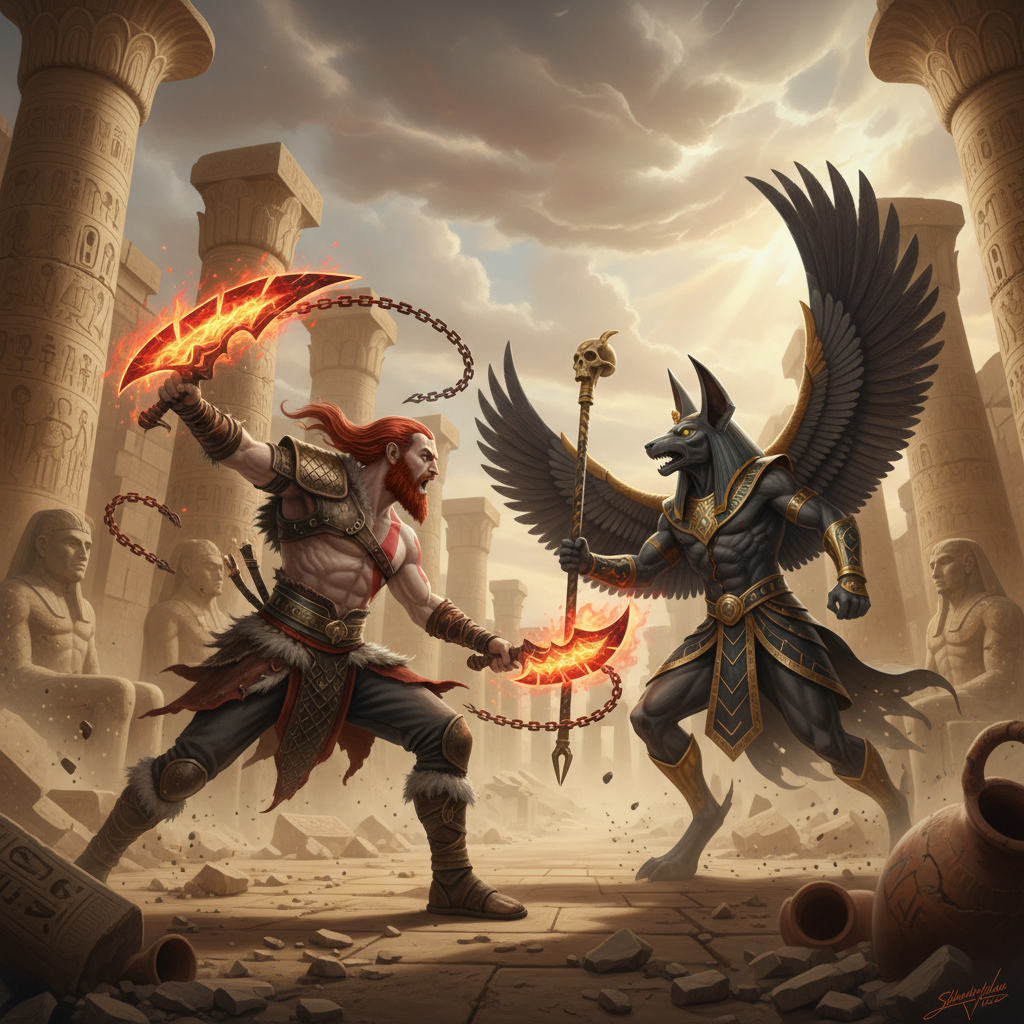 Кратос и Сет