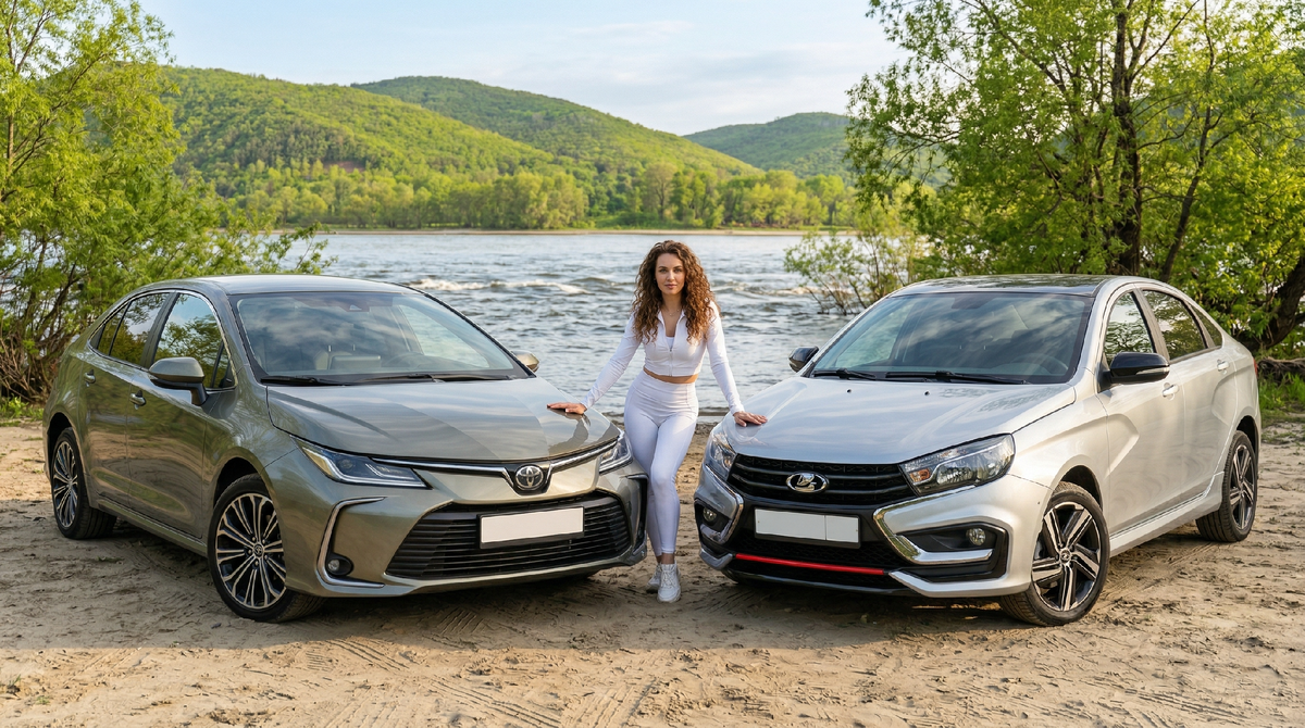 Тойота против Лады