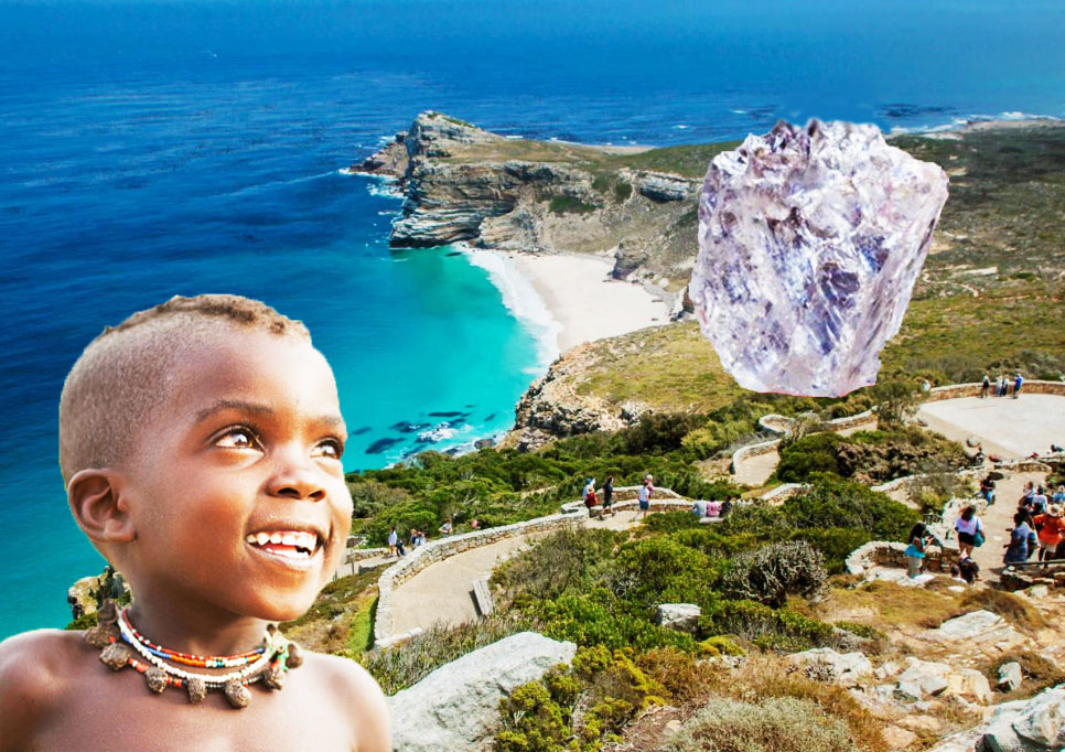 Мыс Доброй Надежды до сих пор у всех ассоциируется с “алмазной лихорадкой”.