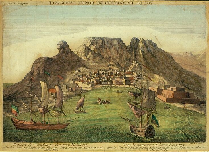 Колонизация Африки в XVII веке. https://clck.ru/3SjLcL