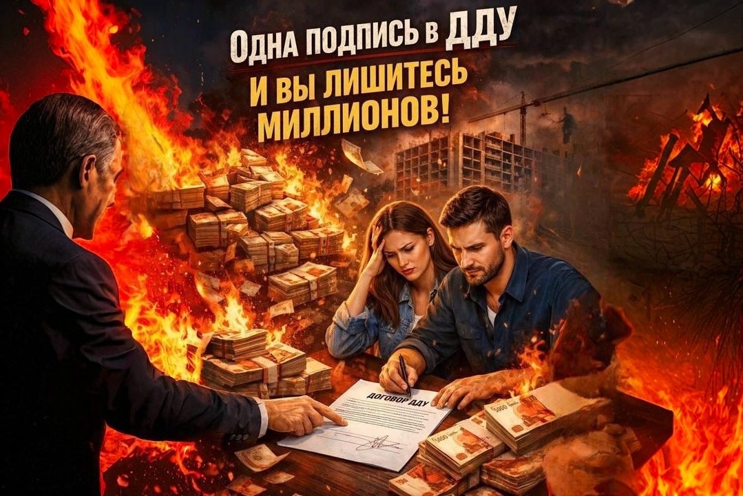 Одна подпись в ДДУ и вы лишитесь миллионов!