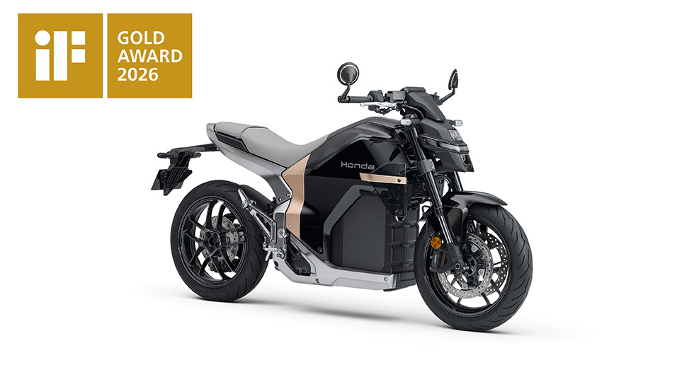 Первый дорожный электромотоцикл Honda WN7 получил «золото» премии iF DESIGN AWARD 2026