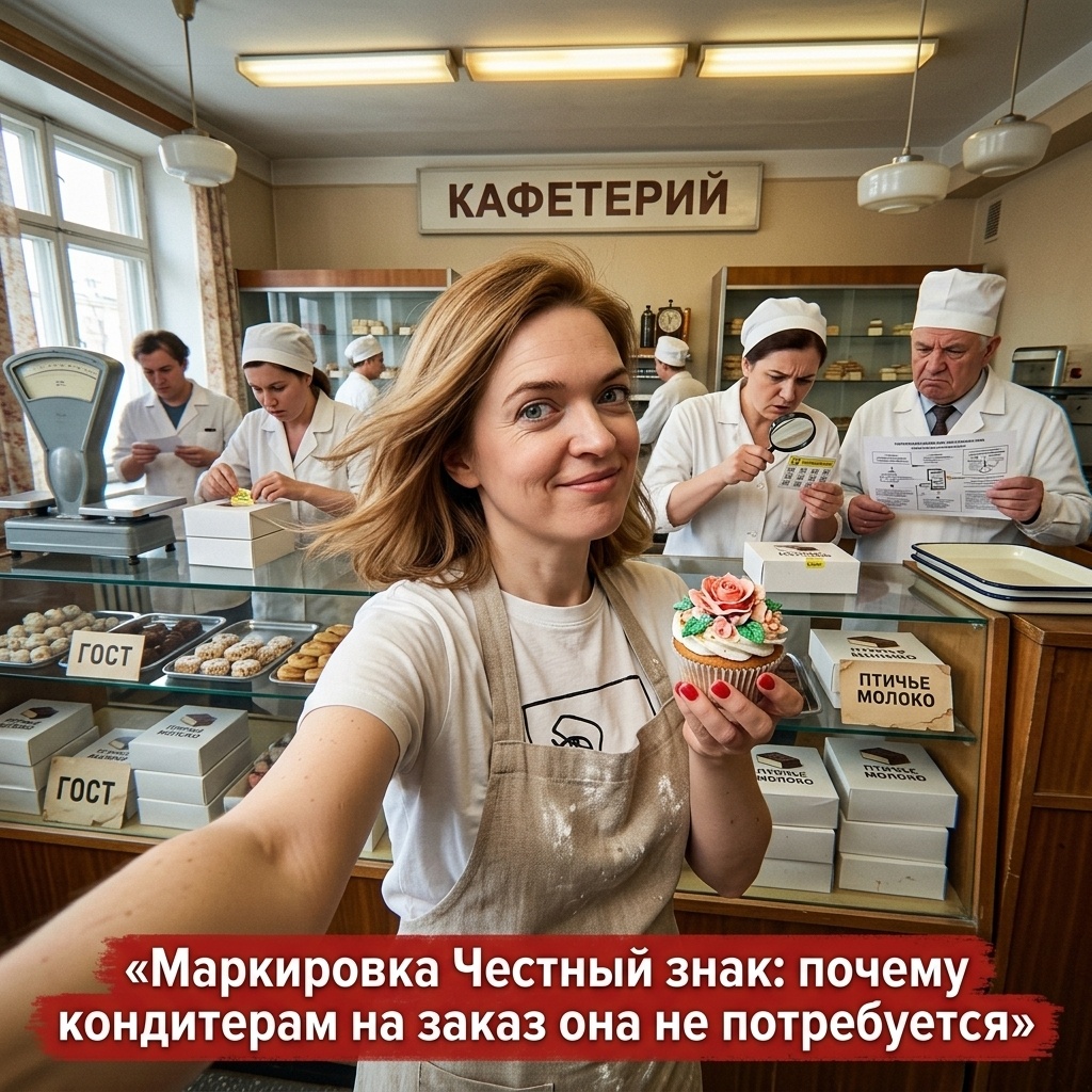    Почему кондитерам на заказ не нужна обязательная маркировка Честный знак admin