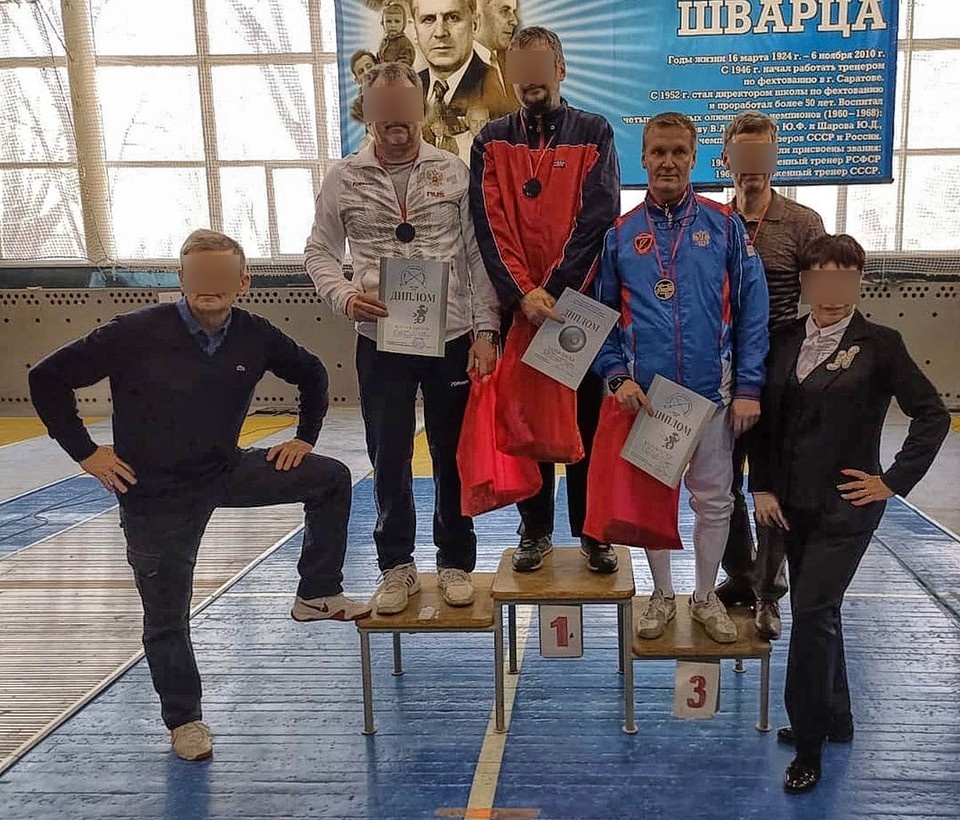    Дмитрий Чапоргин занял третье место по шпаге на конкурсе «Кубок Шварца» Фото: личный архив