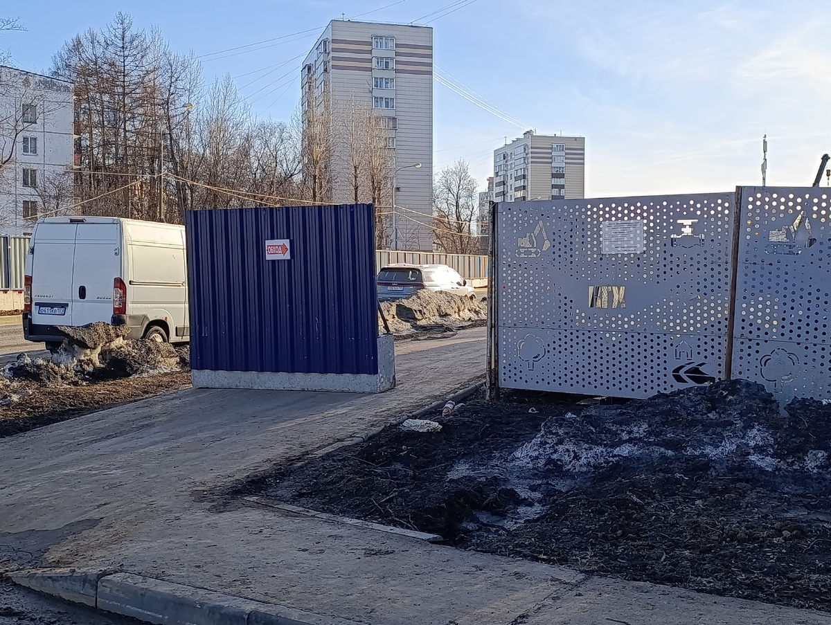 📷 1.1: Строится объездная дорога со стороны улицы Медиков