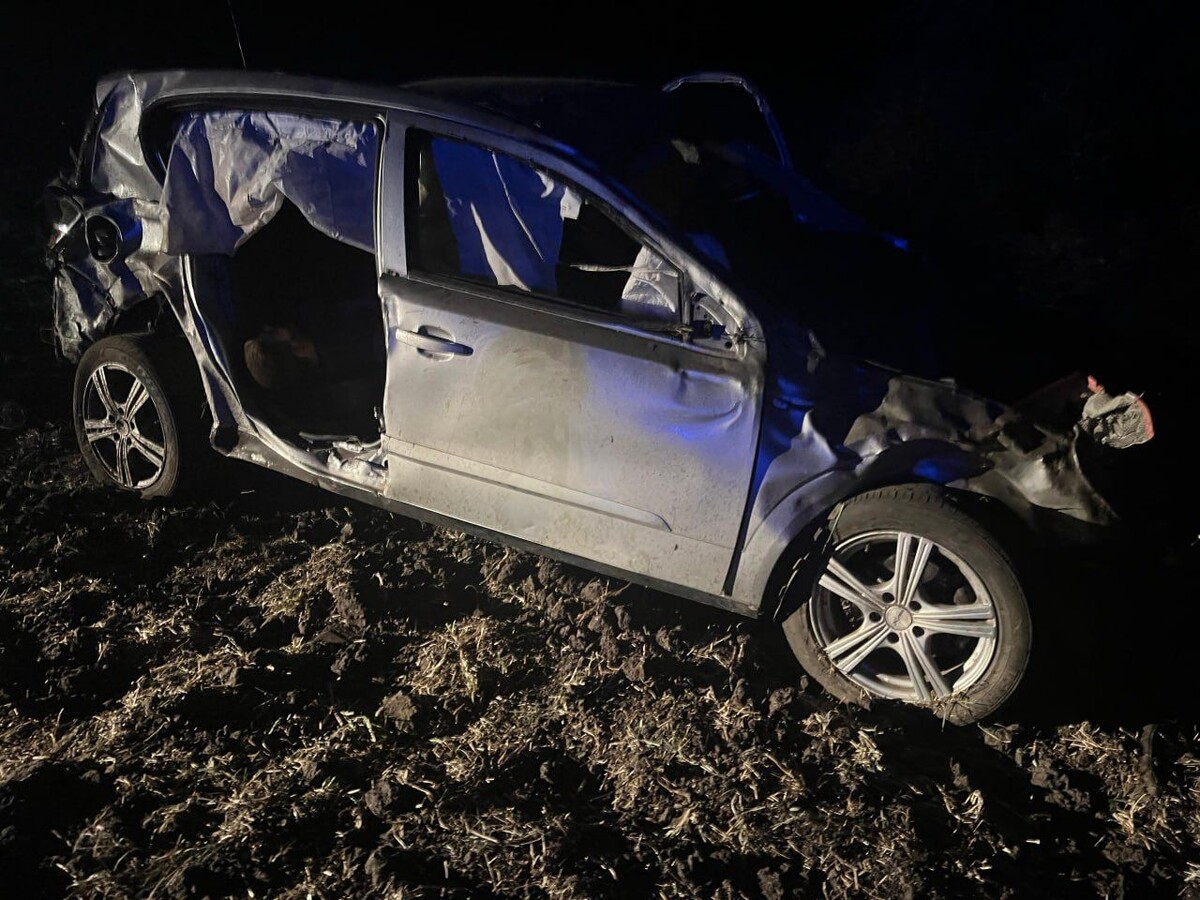     Фото с места ДТП предоставлено ГАИ