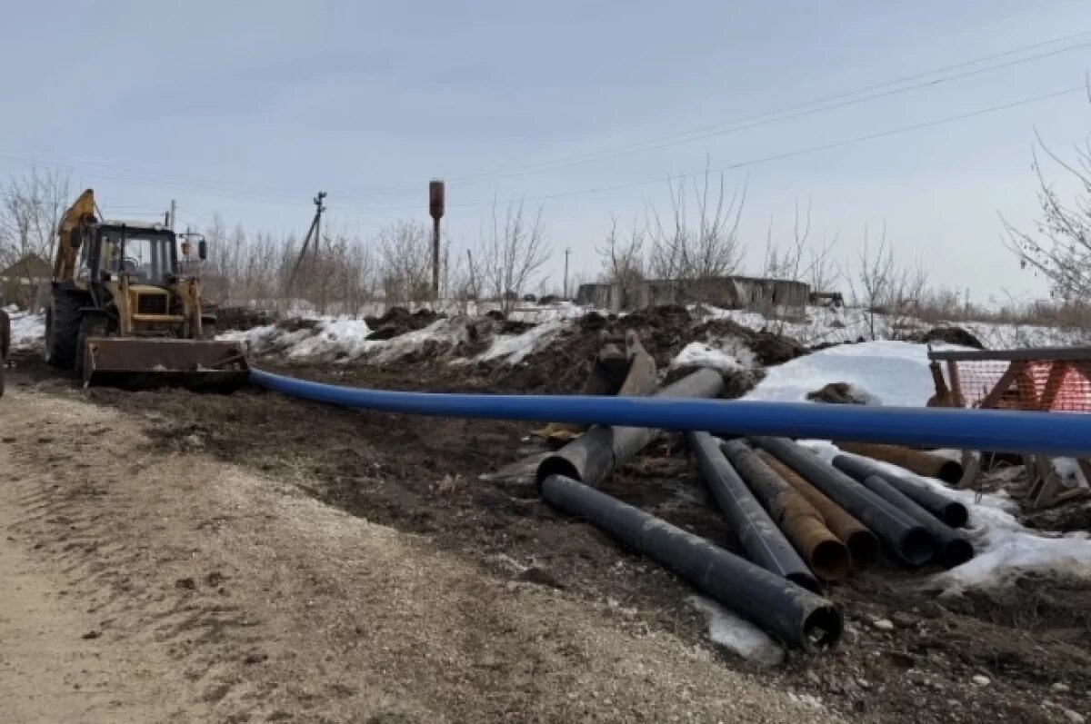    В Большой Туле проложат новый водопровод