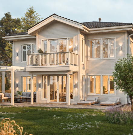 Типовой проект дома Адель