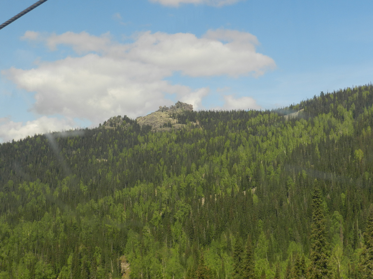 Вид из кабинки