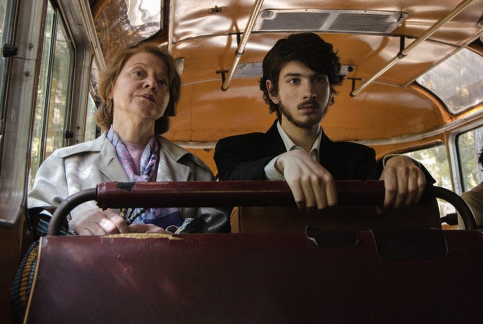    Марк Эйдельштейн в роли математика Перельмана. Фото — кадр из фильма «Витринный экземпляр»