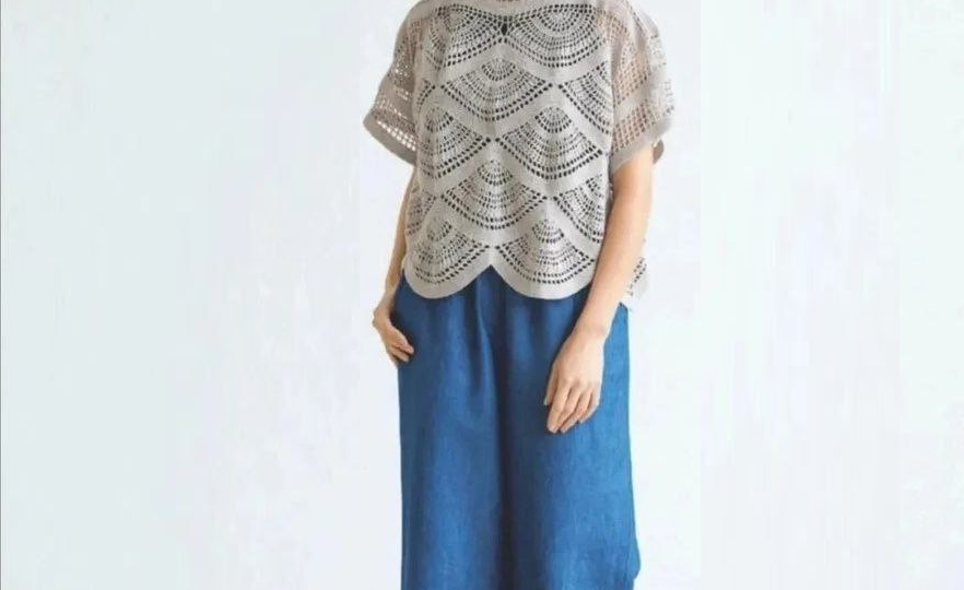 Летние ажурные кофточки крючком со схемами