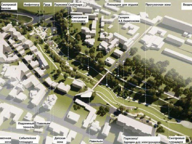 На создание террасного парка в Нижнем Новгороде выделили еще более 1 млрд руб.