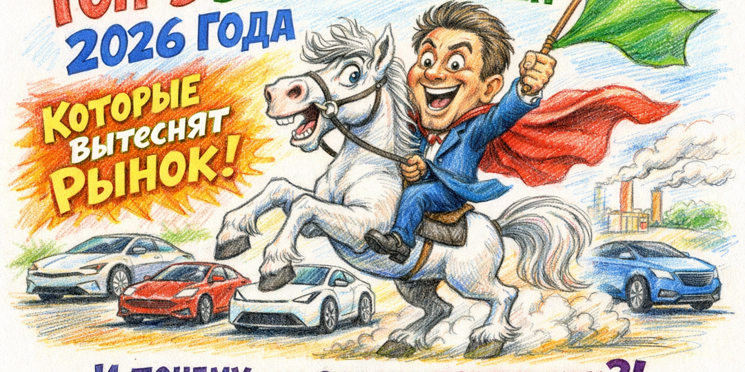 ТОП-5 ЭЛЕКТРОМОБИЛЕЙ 2026 ГОДА, КОТОРЫЕ Вытеснят РЫНОК — И ПОЧЕМУ МЫ ВСЕ ЭТО ПРОПУСТИЛИ
