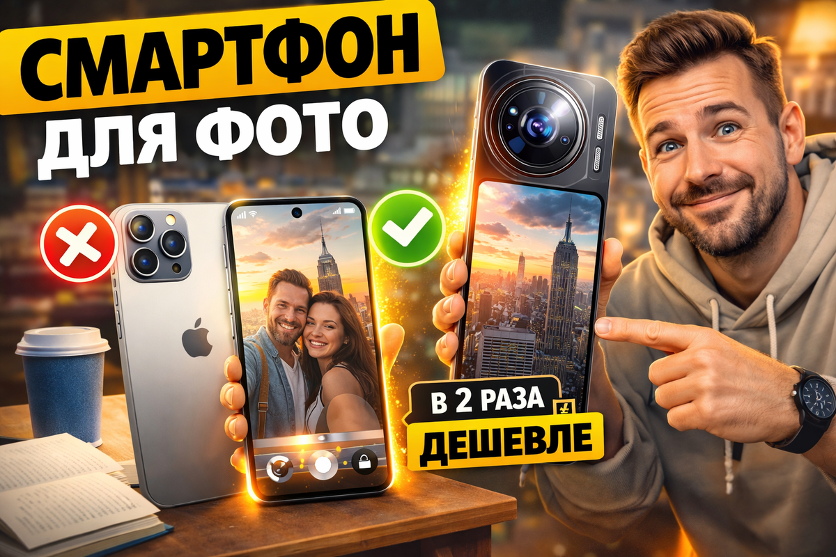 Смартфон для фото: как выбрать камерофон с лучшей камерой и удобным интерфейсом для съемки в любых условиях.