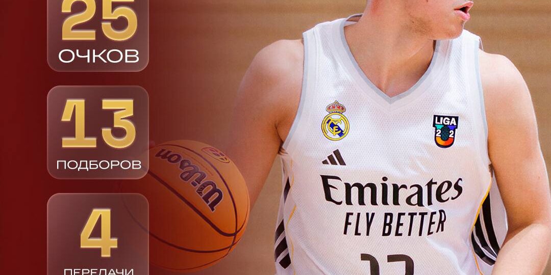 👏🏻 Егор Амосов — лучший игрок Эль-Класико