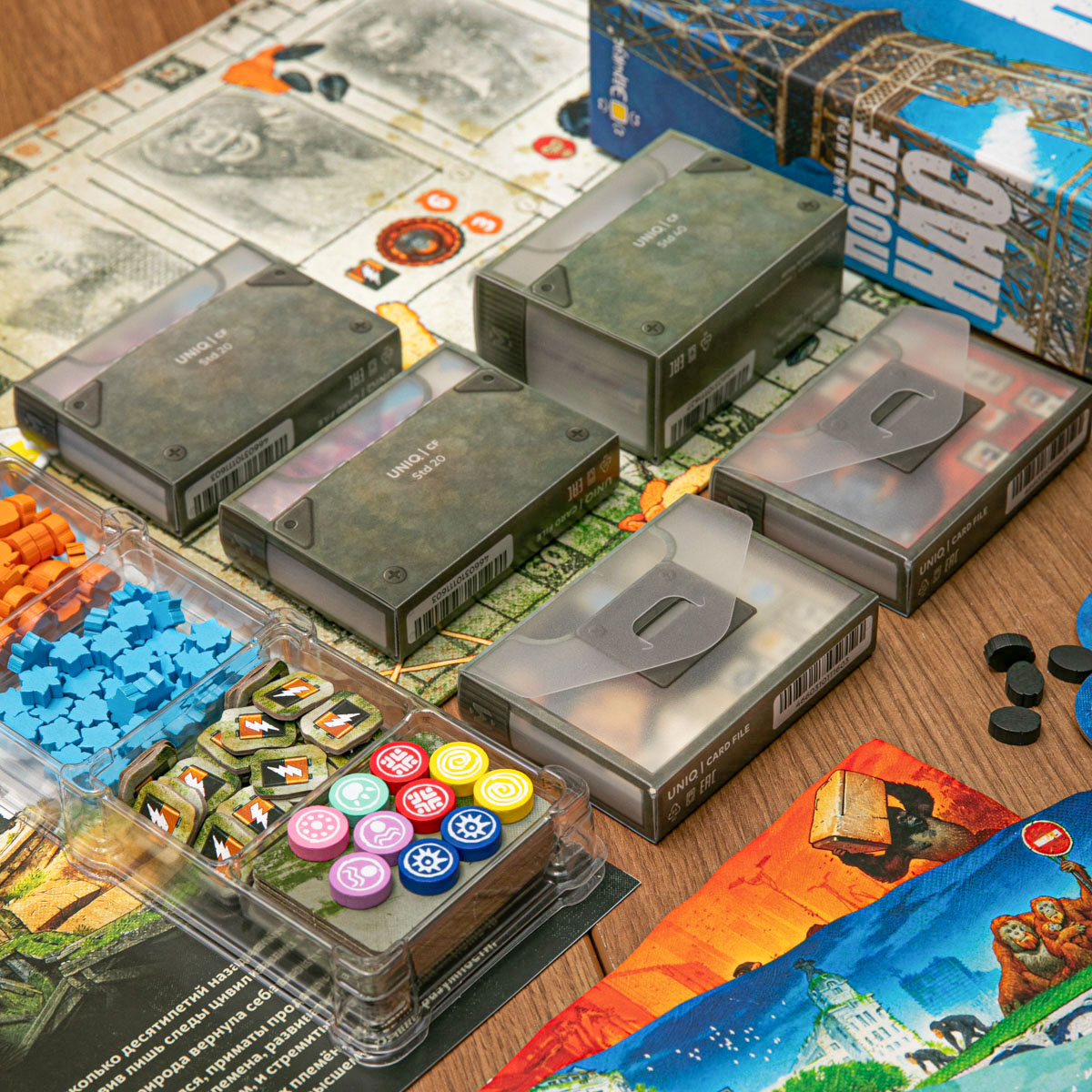 Органайзеры для настольной игры "После нас"