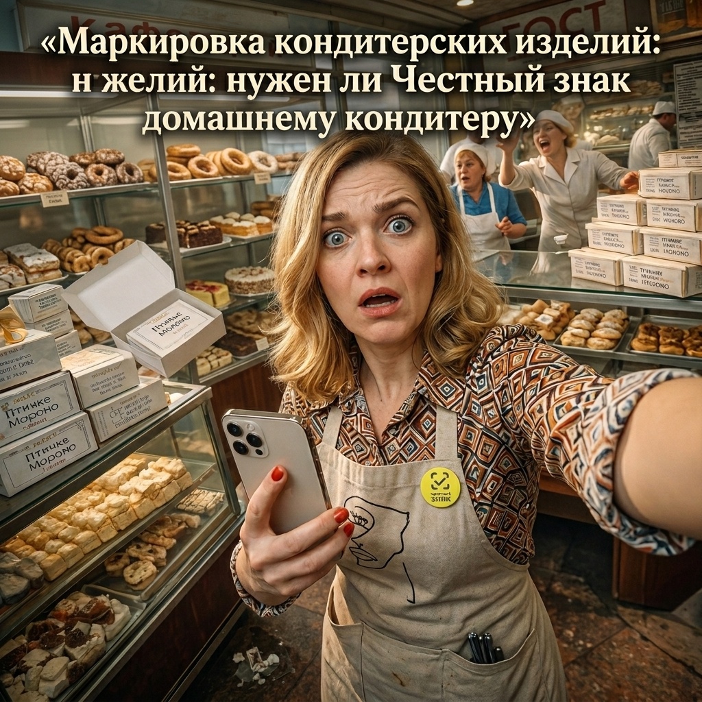    Нужна ли маркировка Честный знак домашнему кондитеру? admin