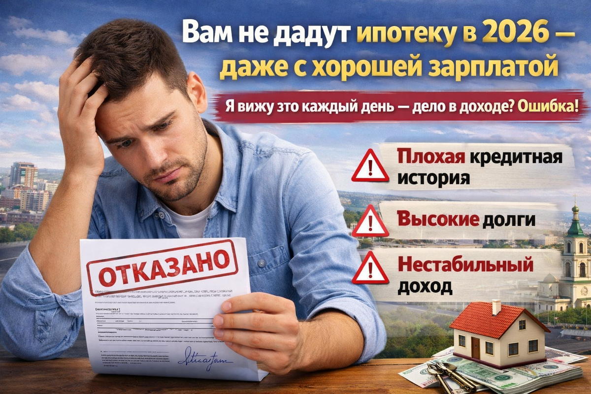 Не дадут ипотеку в Барнауле