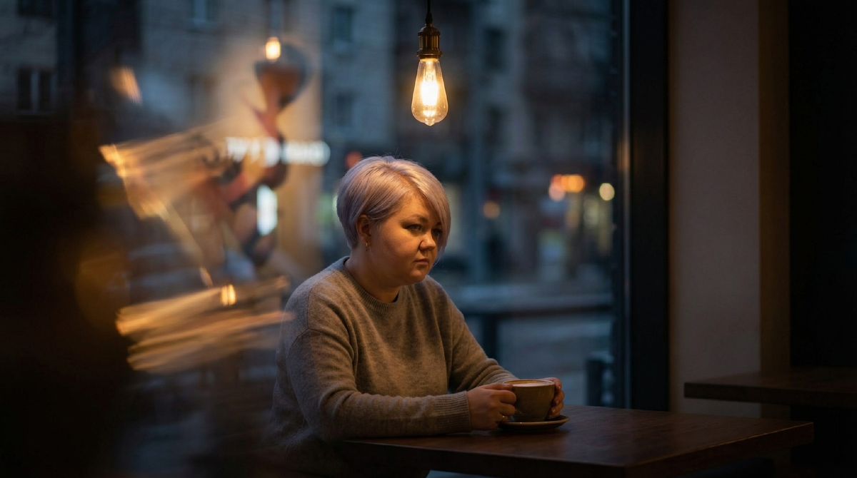 Иногда чашка кофе в тишине — это самая большая роскошь, которую мы себе позволяем.
Фото автора.