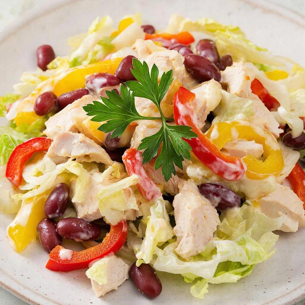 Салат «Краски лета»