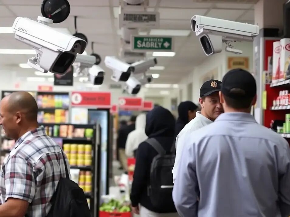 Швейцарский стартап создал систему ИИ для поиска воров в магазинах // photopea IA