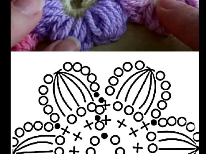 Цветы крючком. Подборка схем