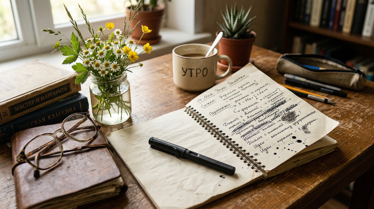 Ваш «черновик» — это и есть ваша настоящая жизнь. И она прекрасна в своей незаконченности.
Фото из личного архива.