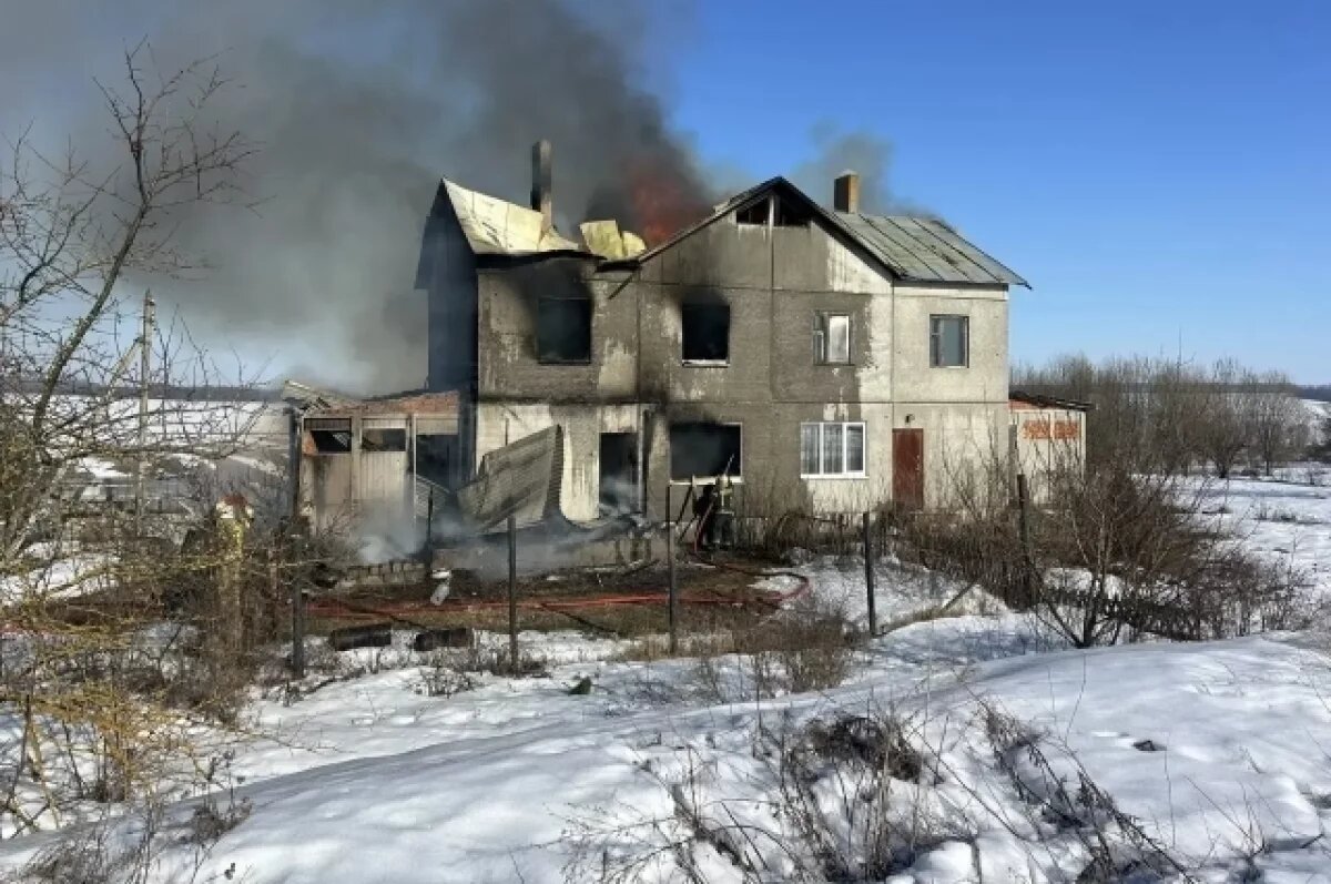    В тульской деревне из-за пожара погибла женщина