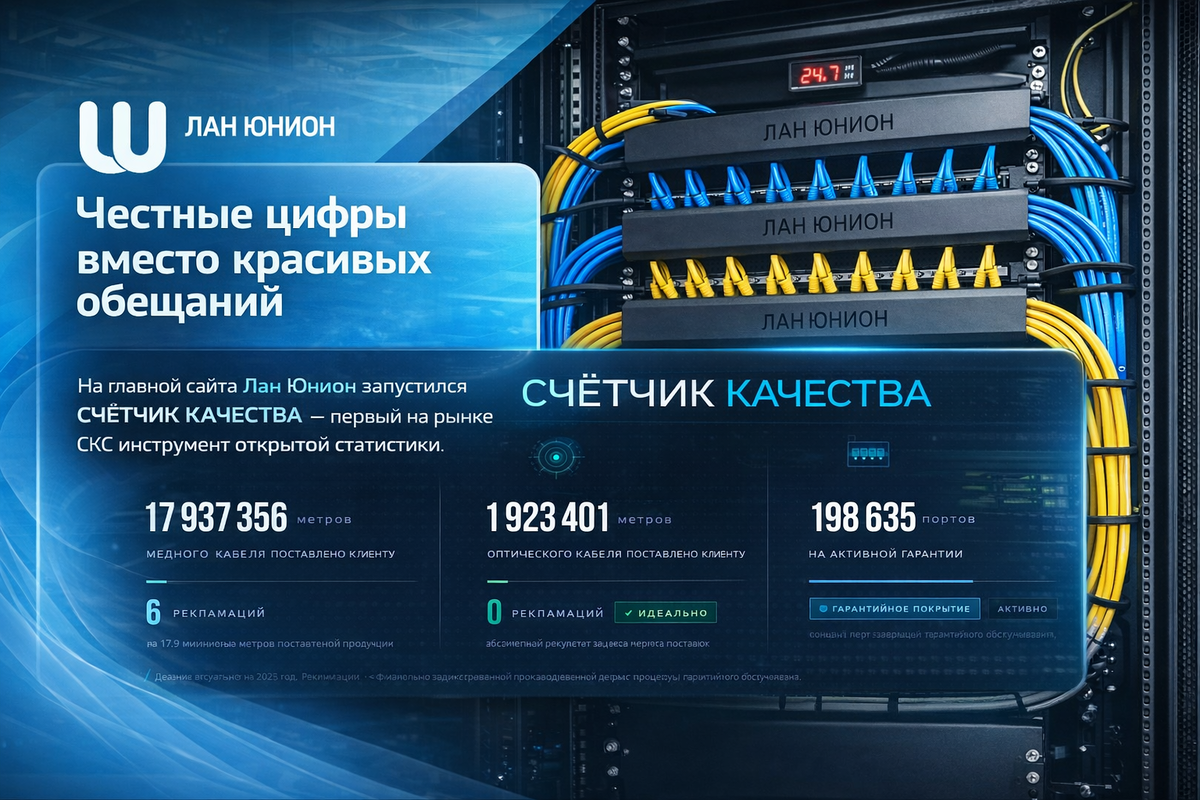 СЧЁТЧИК КАЧЕСТВА — первый на рынке СКС инструмент открытой статистики